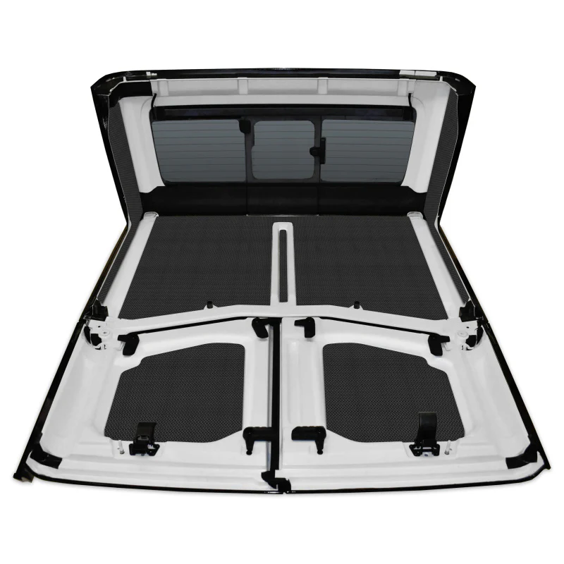 DEI 20-22 Jeep Gladiator JT 4-Door Boom Mat Complete Headliner Kit - 7 Piece - Black - Image 4