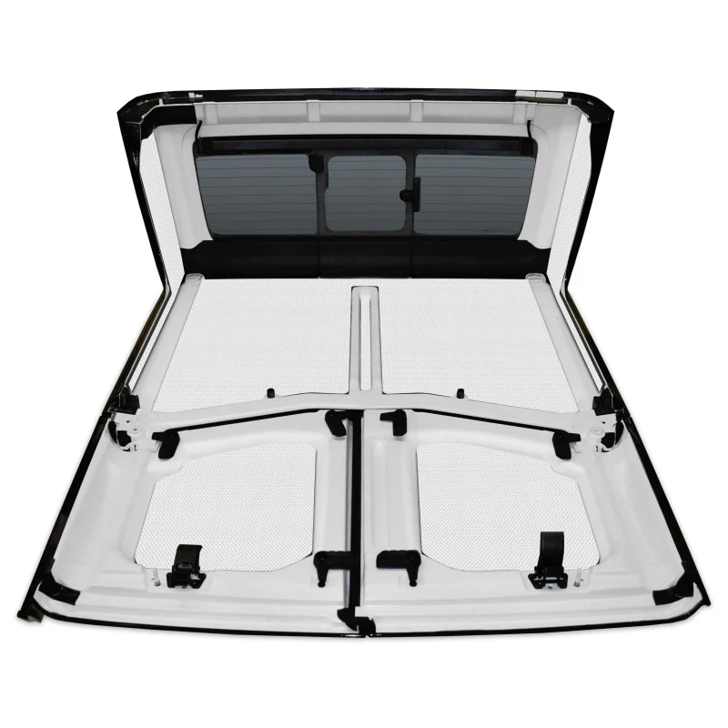 DEI 20-22 Jeep Gladiator JT 4-Door Boom Mat Complete Headliner Kit - 7 Piece - White - Image 3