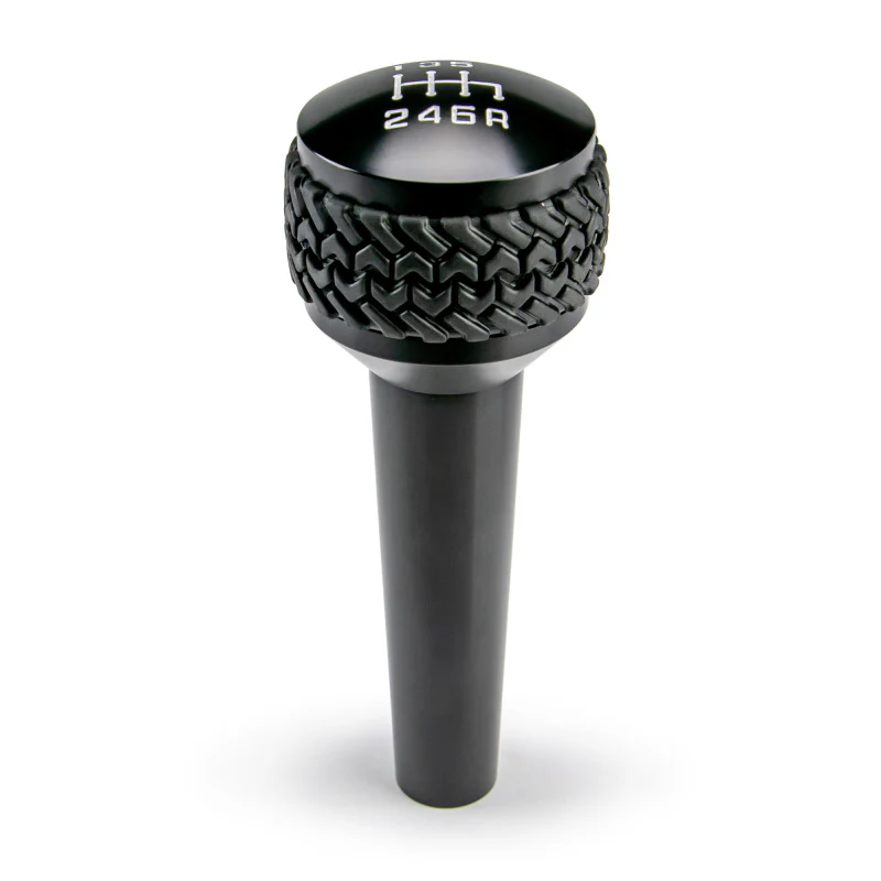 DV8 Offroad 2005-2010 Jeep TJ/JK 6-Speed Shift Knob Black Finish - Image 4