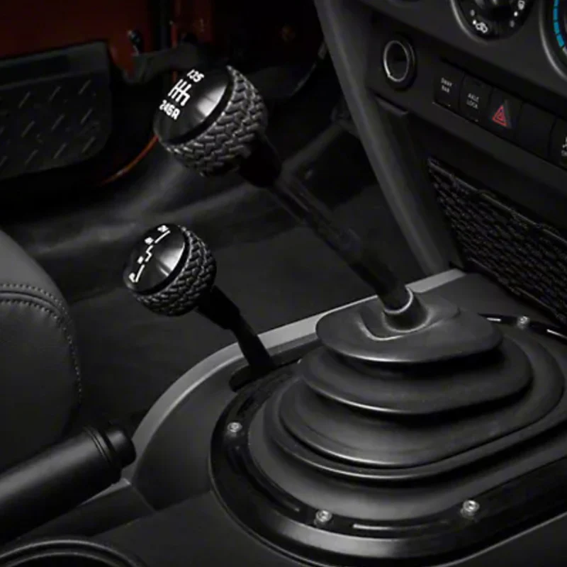 DV8 Offroad 2011-2018 Jeep JK 6-Speed Shift Knob Black - Image 5
