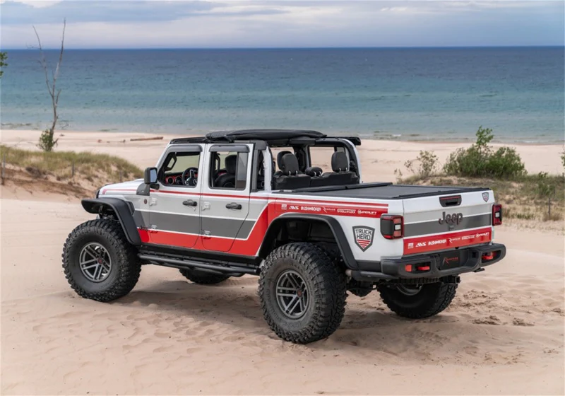 Rampage 20-22 Jeep Gladiator Trailview Fastback - Black Diamond - Image 3