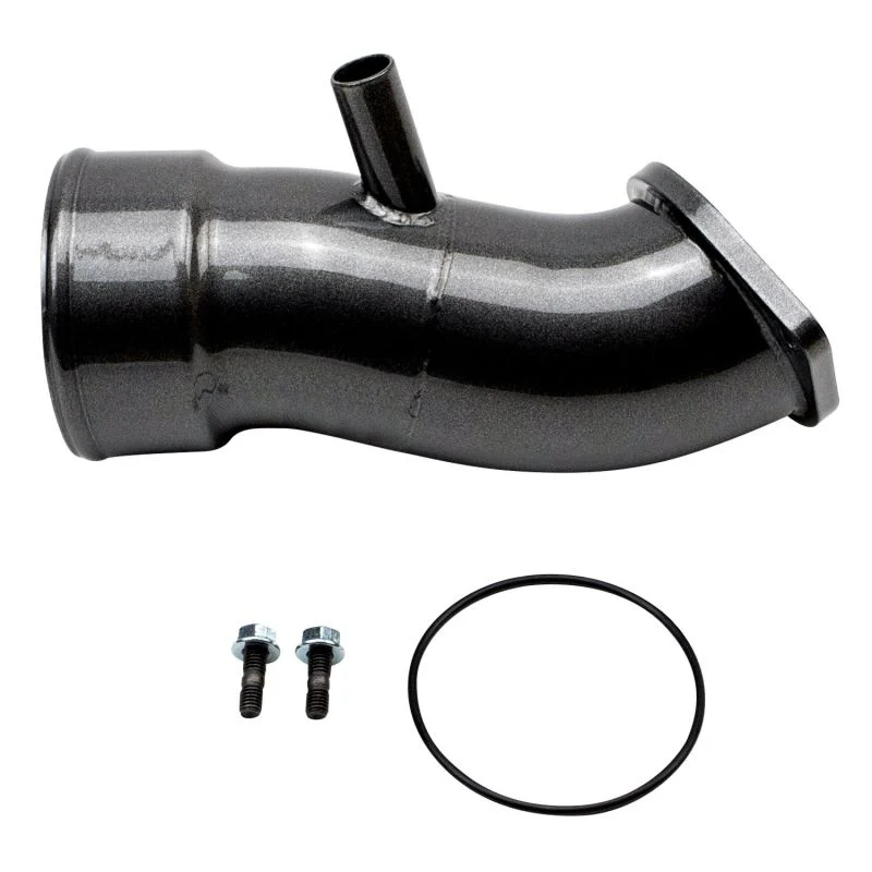 Wehrli 20-24 Chevrolet 6.6L L5P Duramax 3.5in Intake Horn w/PCV Port - Gloss Black - Image 3
